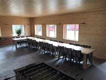 Фото номера Дом с 5 спальнями Дома для отпуска Viesu Nams Atpūtas Bāze ODS г. Bārta 32
